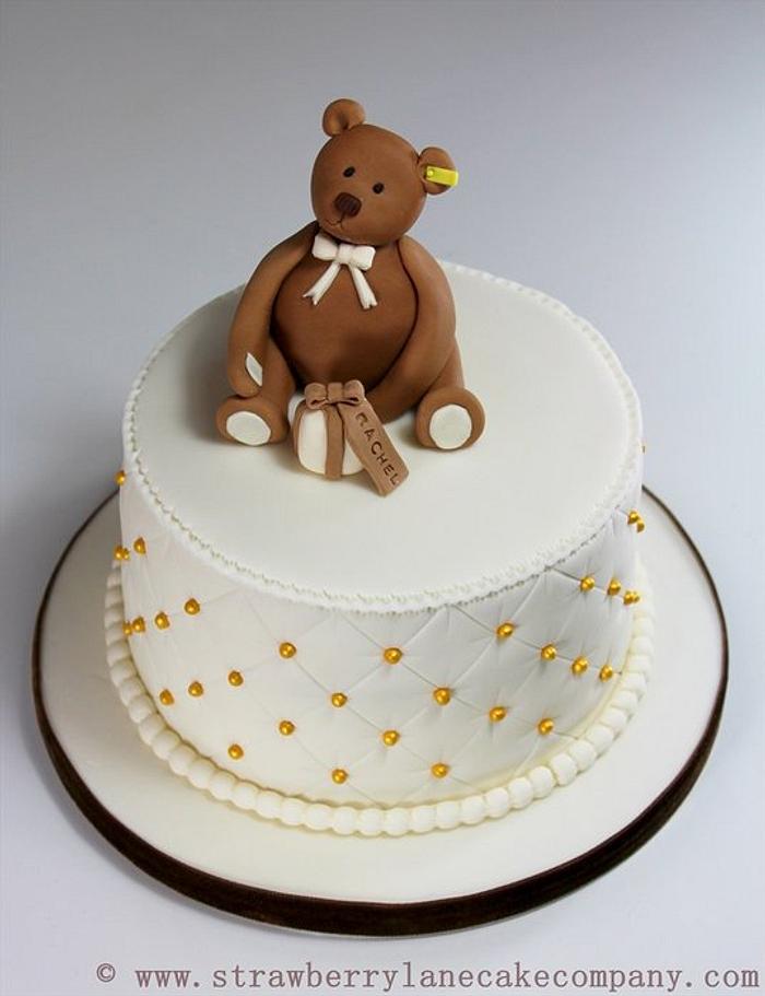 Teddy Bear Birthday Cake for my Sister