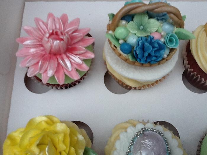 Mother's Day cupcakes 