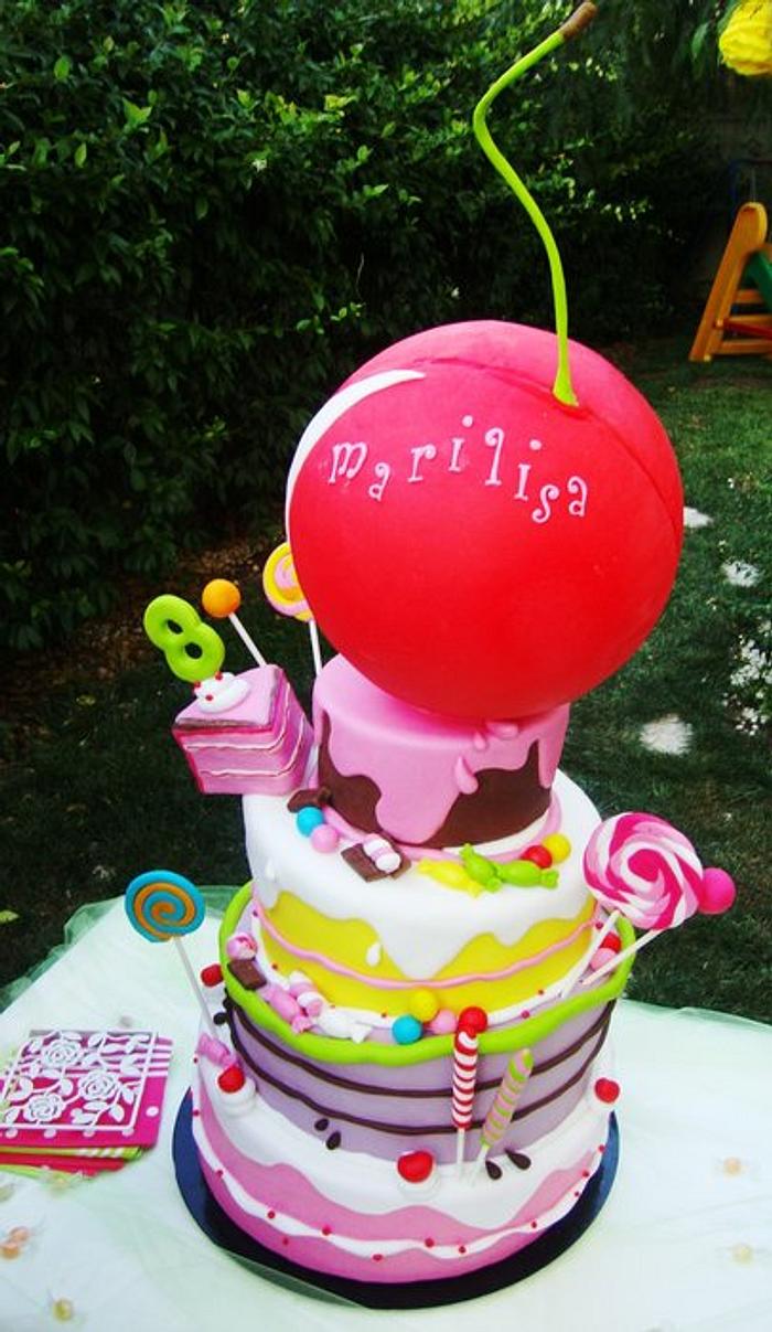 Sweet Cake Decorated Cake By Donatellacakes72 CakesDecor