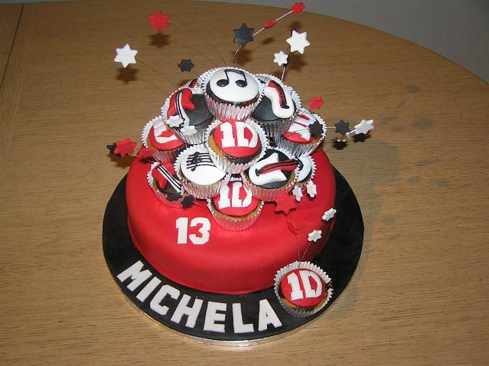 1 Direction inspired cake 