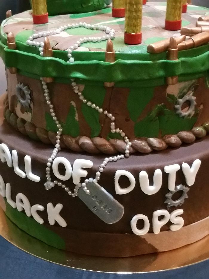 Call of Duty cake
