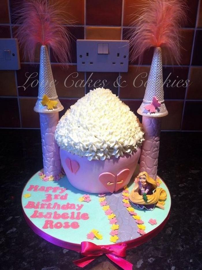 Princess Castle Cupcake