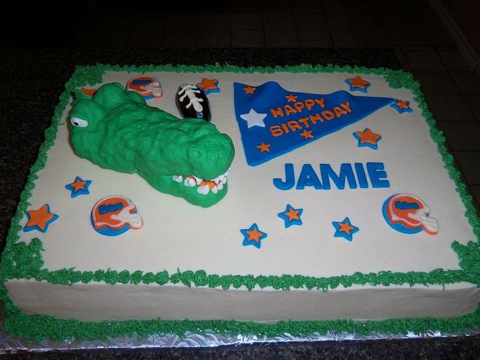 University of Florida Gator Cake