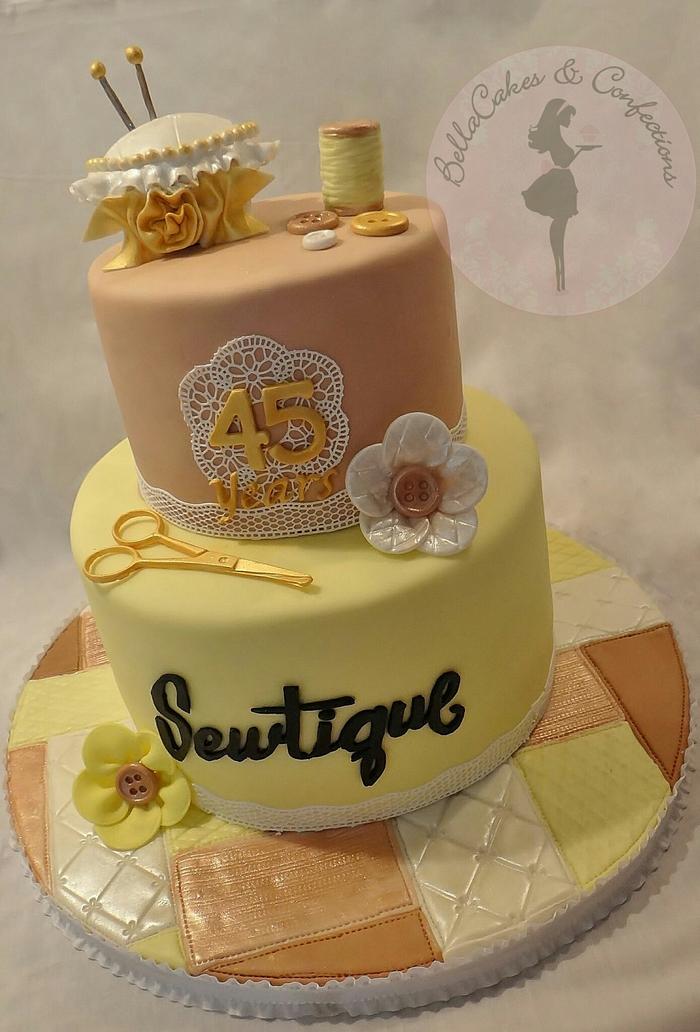Business Anniversary Cake 