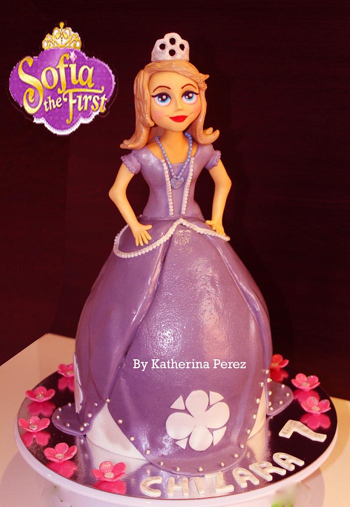 Sophia the first 3D cake