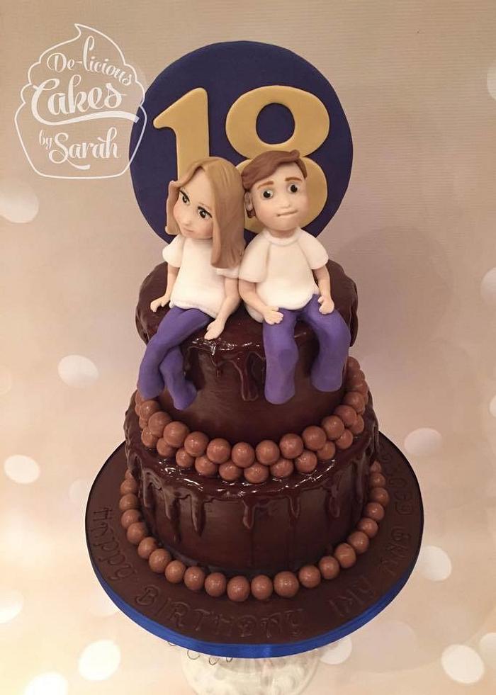 18th Birthday chocolate Cake!