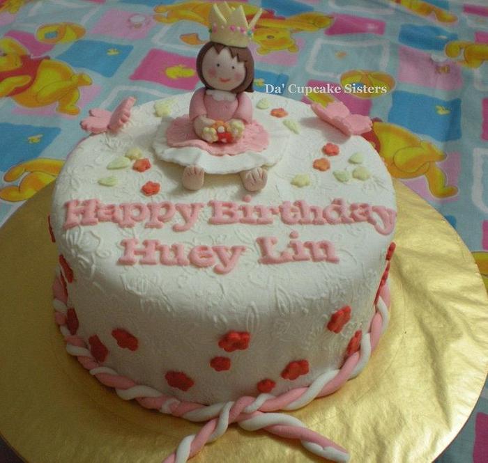 Little Princess Vanilla Butter Cake