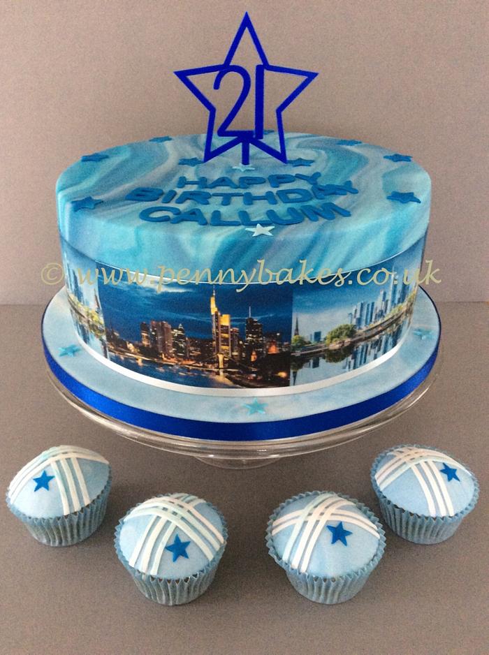 Strasbourg Birthday cake