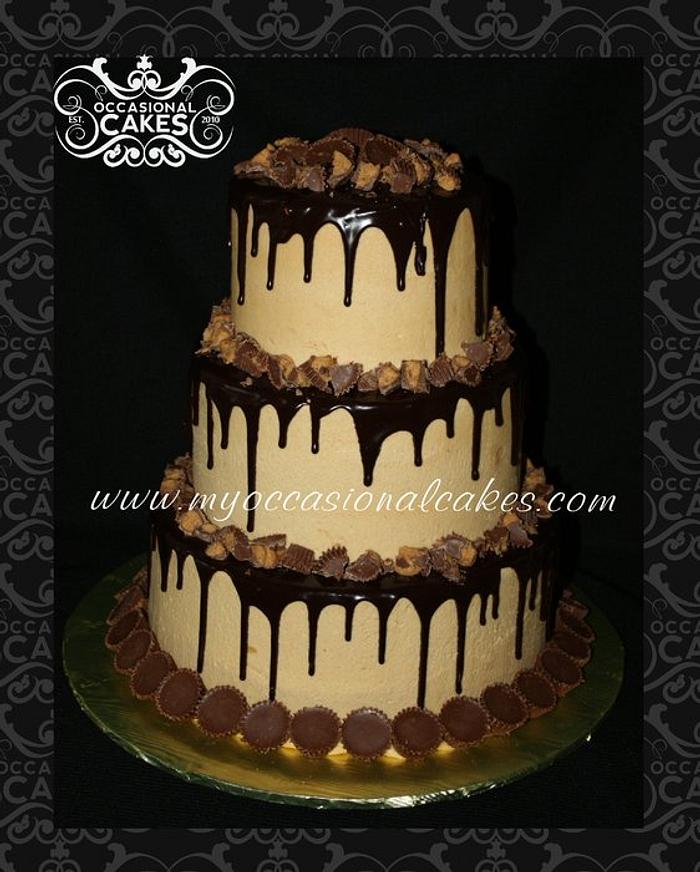 Chocolate-Peanut Butter Cup Cake
