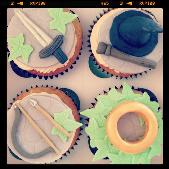 Lord of the Rings cupcakes