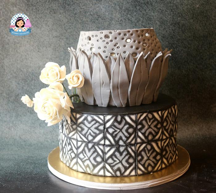 50 cakes of grey collaboration - kelodioscope cake