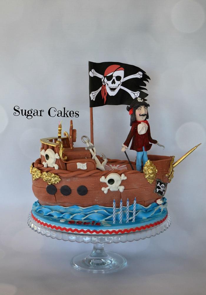 Pirate Cake & Captain Hook