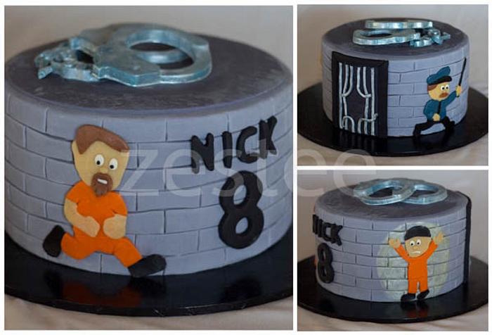 Prison Break Cake