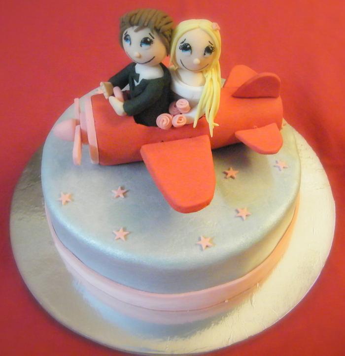 A cake for a special couple ♥