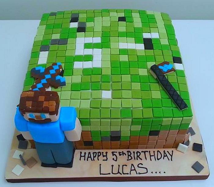 Minecraft! Still seeing squares lol!
