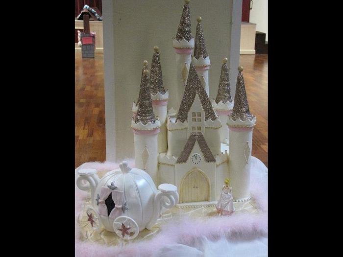 Fairy castle cake