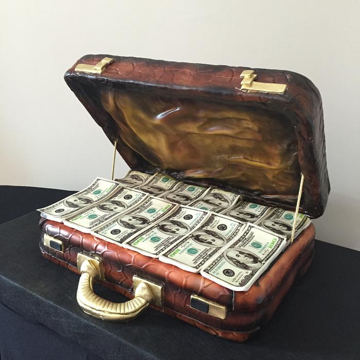 Bag full of money