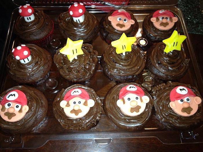 super mario Bros. Cupcakes