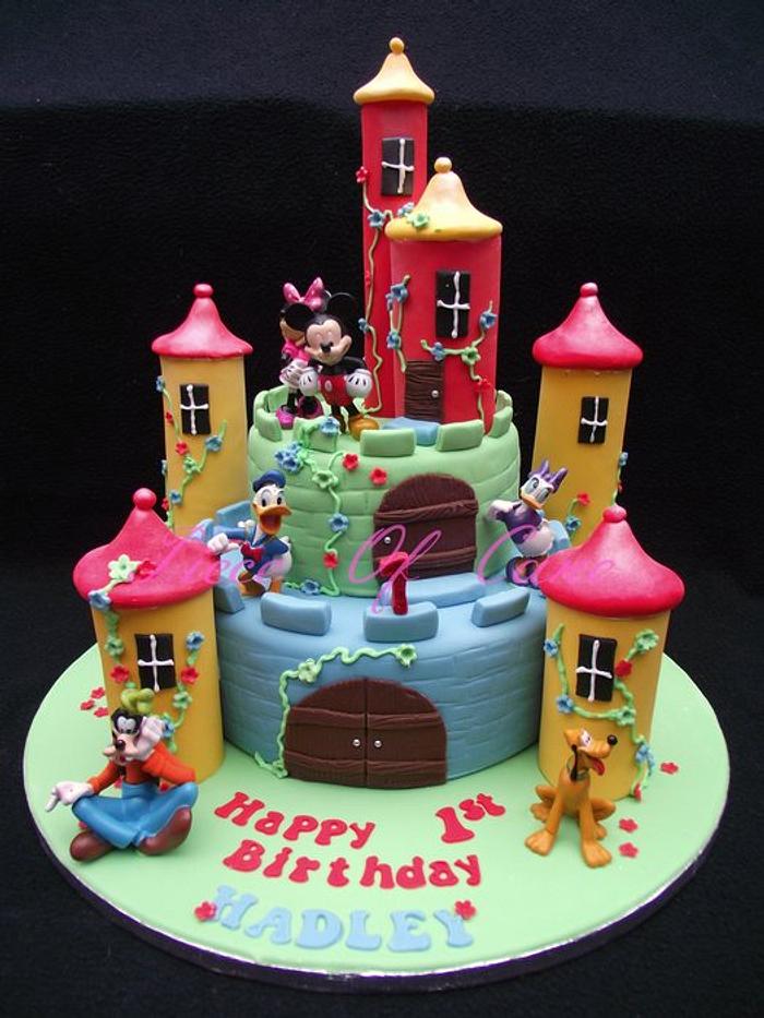 Mickey mouse castle