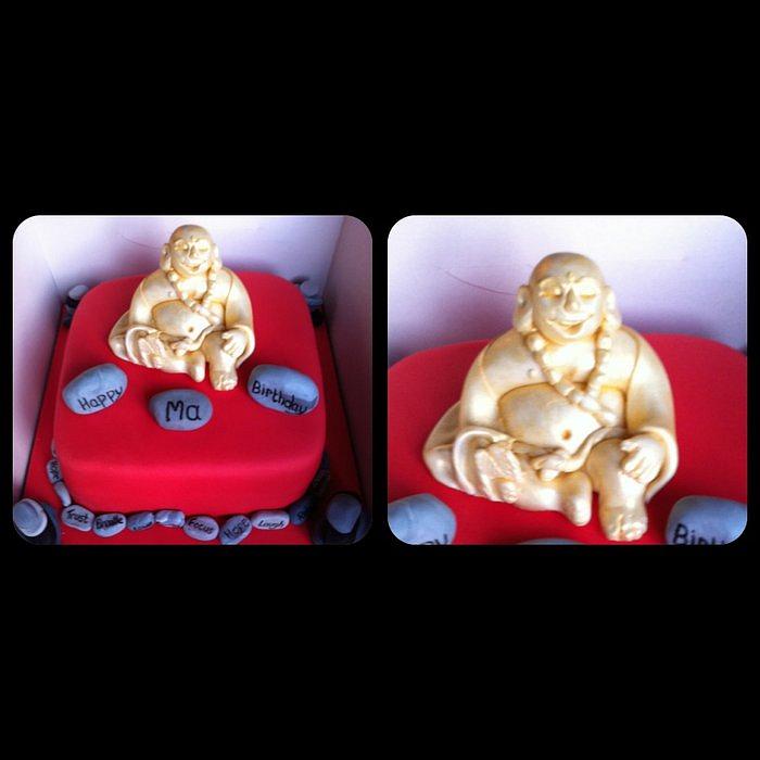 Buddha cake.