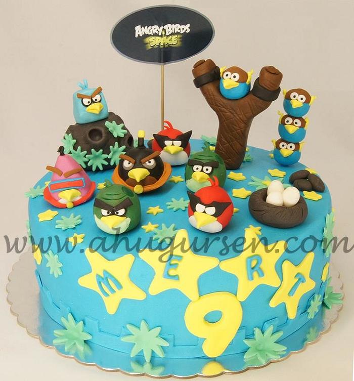 Angry Birds Space Cake 