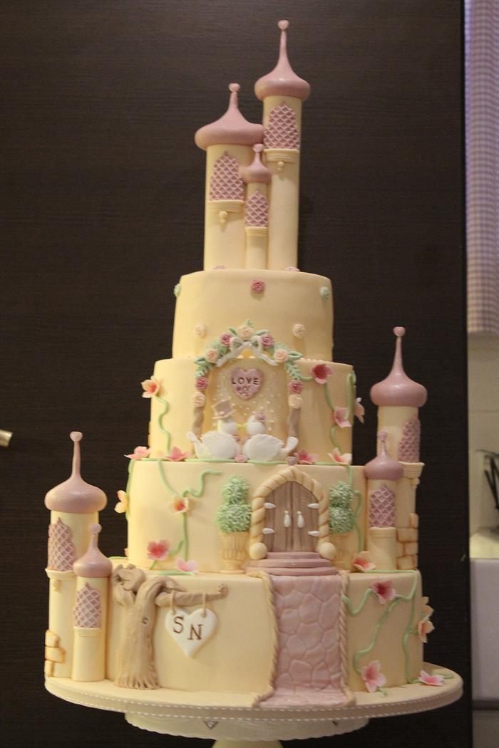 fairytale wedding castle 