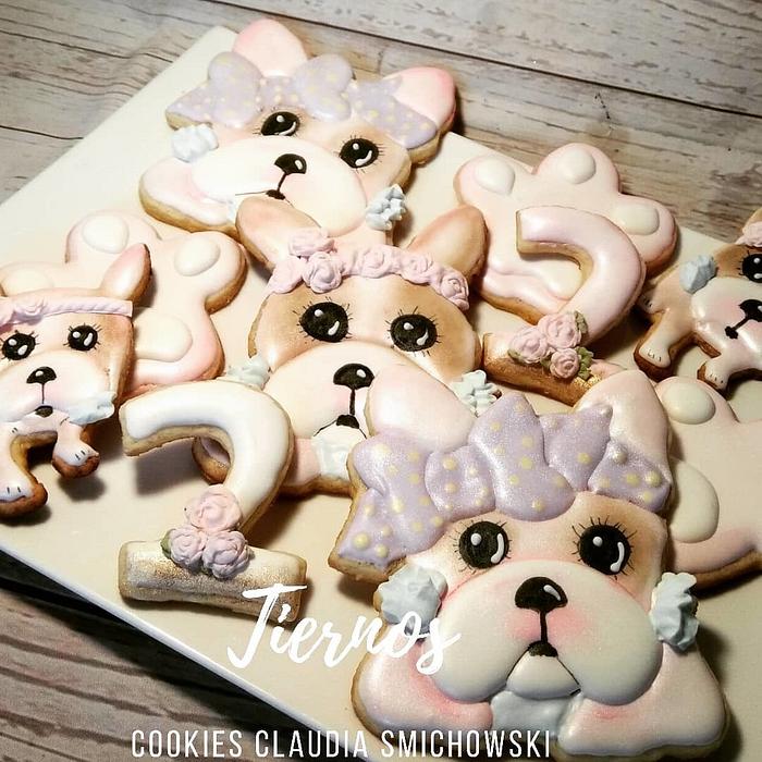 Puppy cookies
