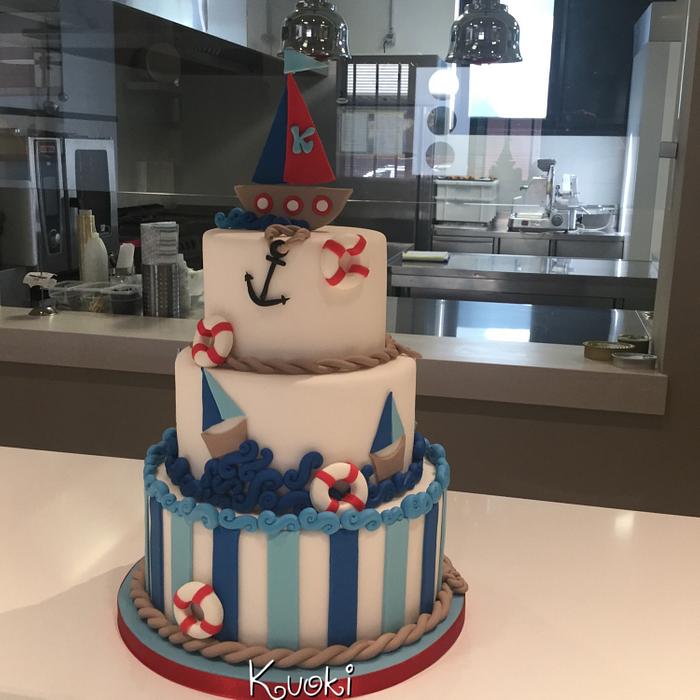 Navy cake 