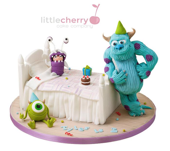 Monsters Inc Bed Cake