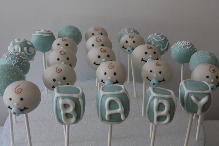 Baby Shower Cakepops