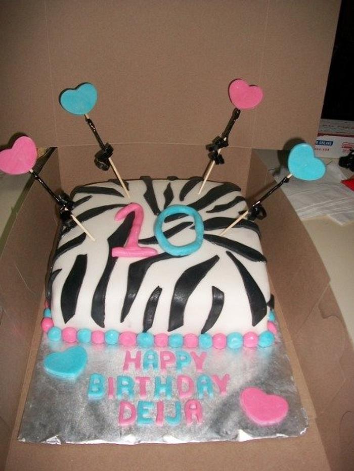 Zebra 10th Birthday