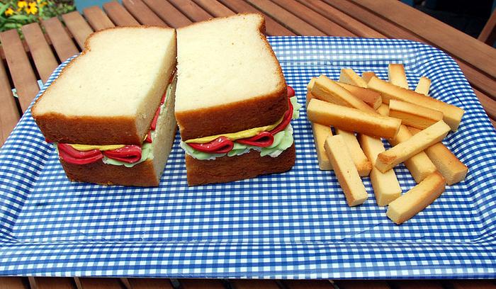 Gluten free Russian sandwich cake - Coeliac by Design
