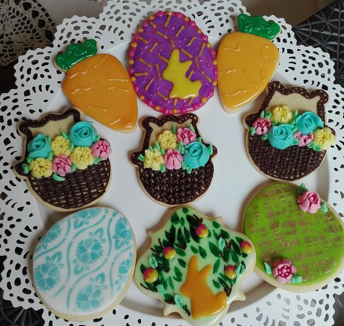 Spring and easter cookies