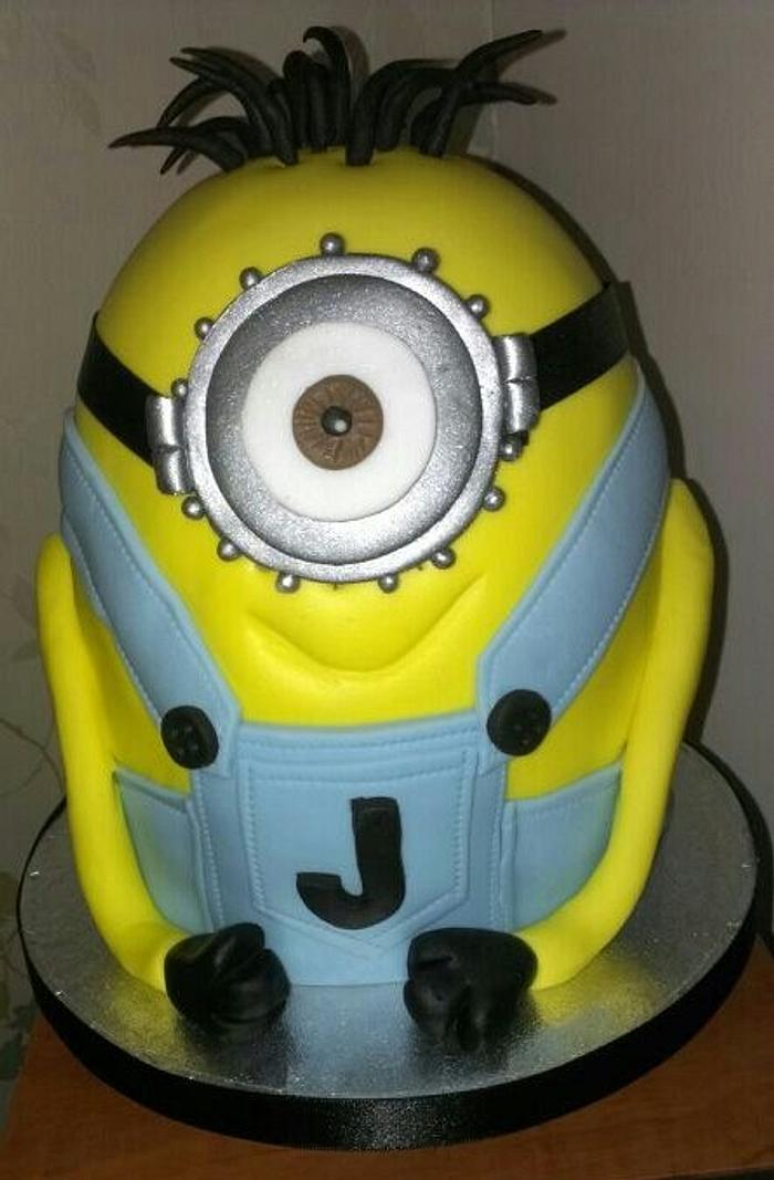 jack's minions cake - Decorated Cake by Maggie - CakesDecor