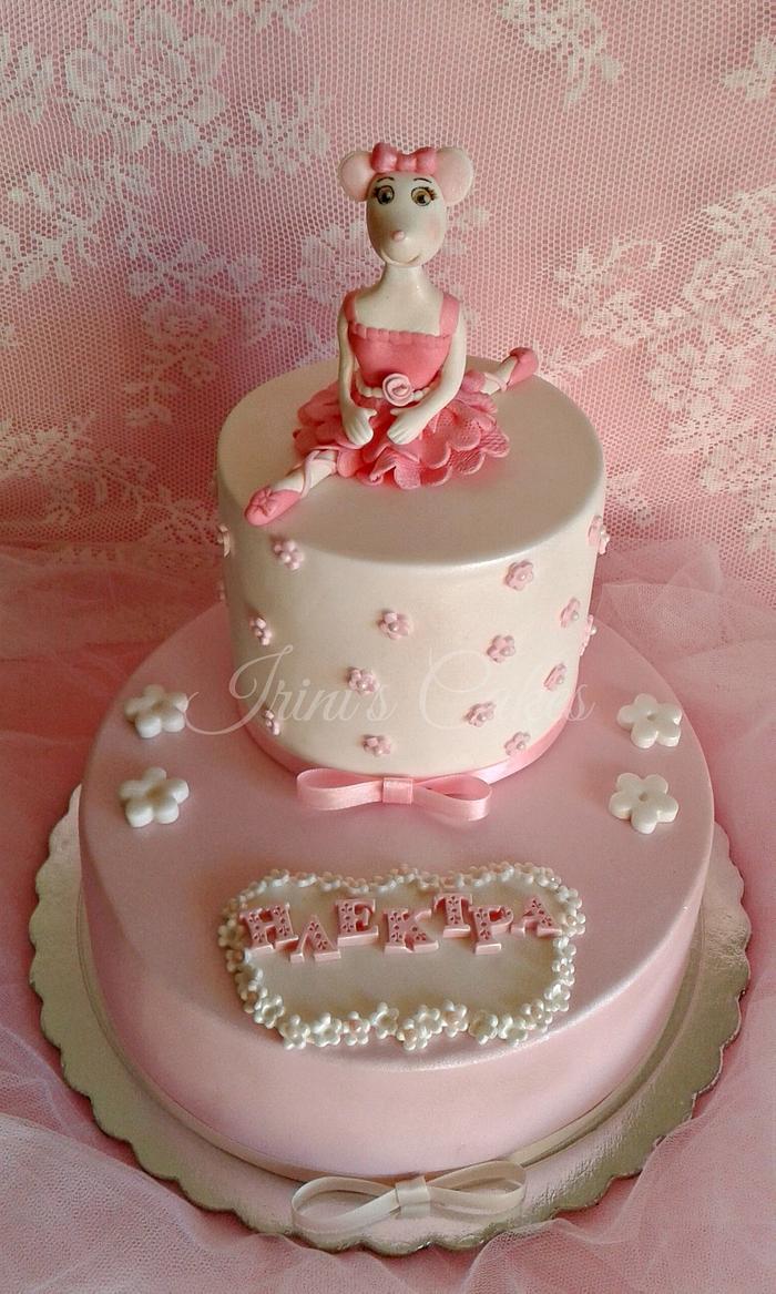 Sweet Angelina Ballerina Cake