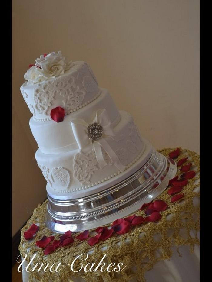 Wedding cake "Laura may"