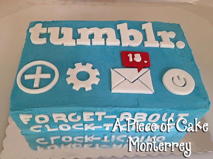 Tumblr Cake for Marijo