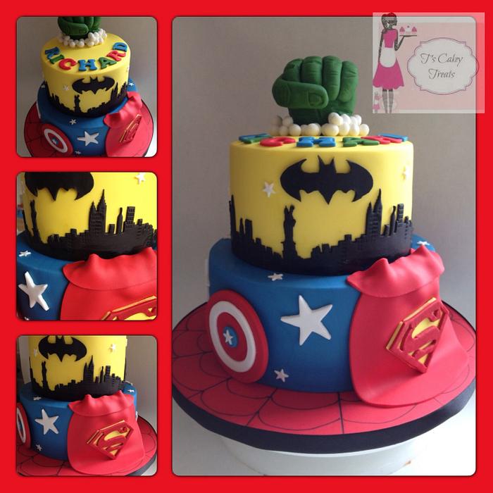 Superhero cake!!!