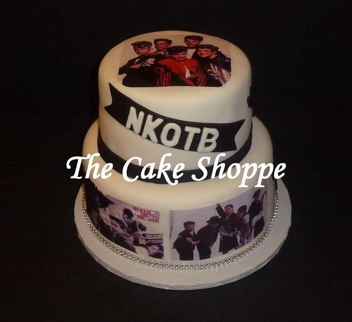 New Kids on the Block cake