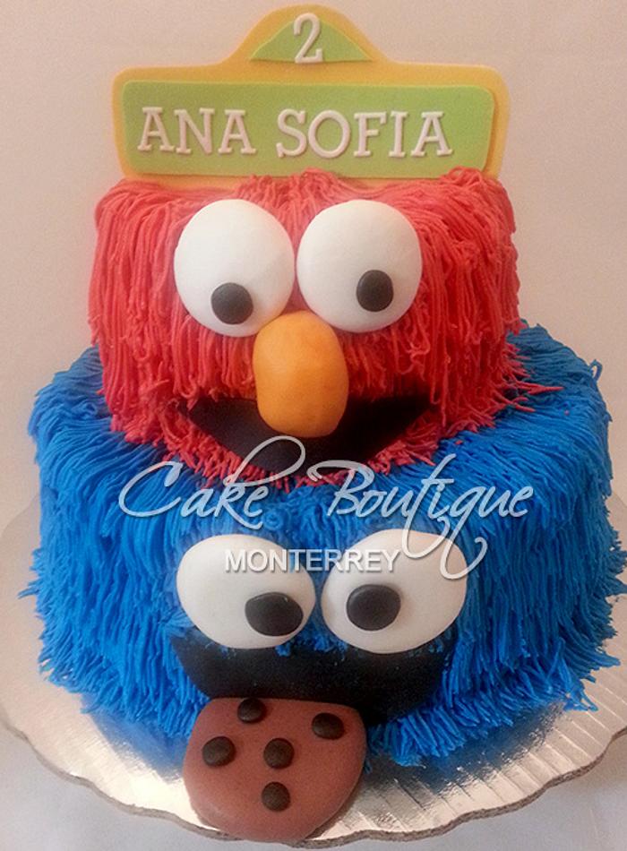 Elmo Cake