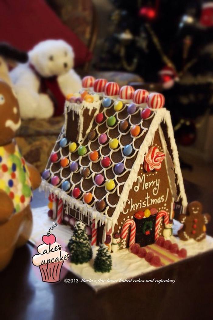 Sweet Surprise Gingerbread house