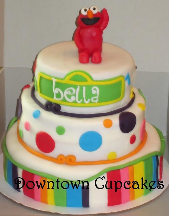 Elmo Birthday Cake for Bella!!!