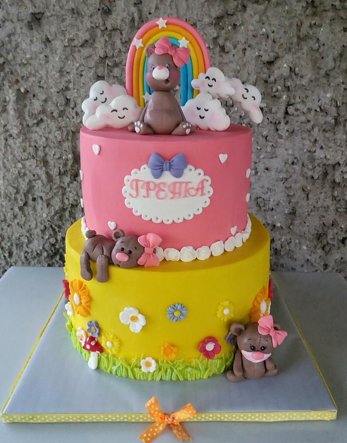 Cake with bears