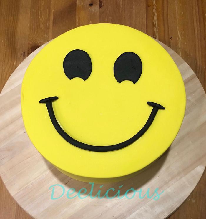 Smiley cake