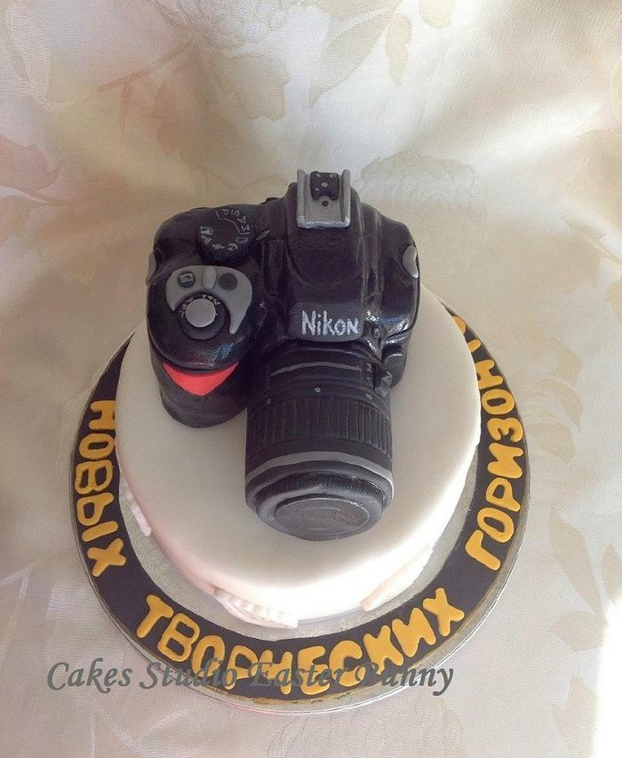 Nikon Birthday cake