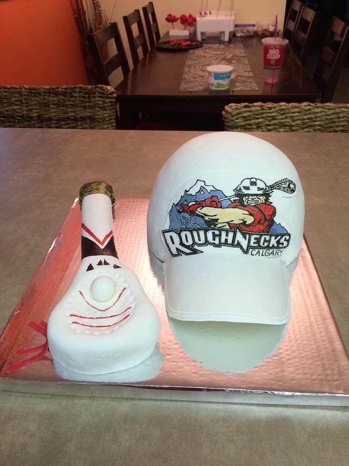 Lacrosse Birthday cake