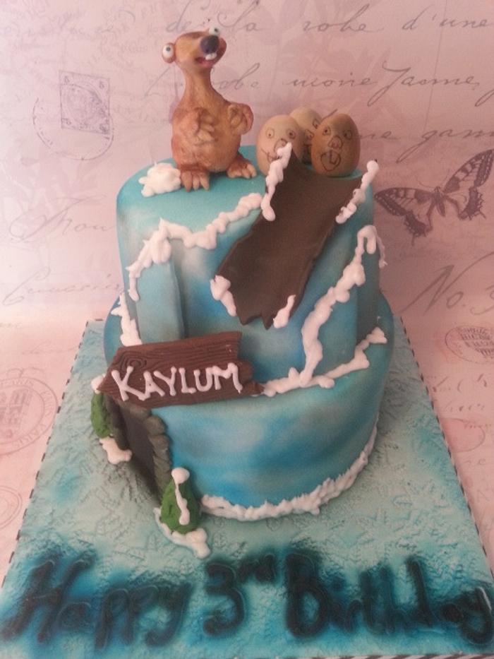 ice age cake 