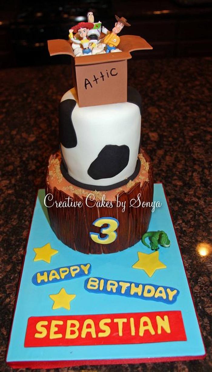Toy Story 3 Birthday Cake