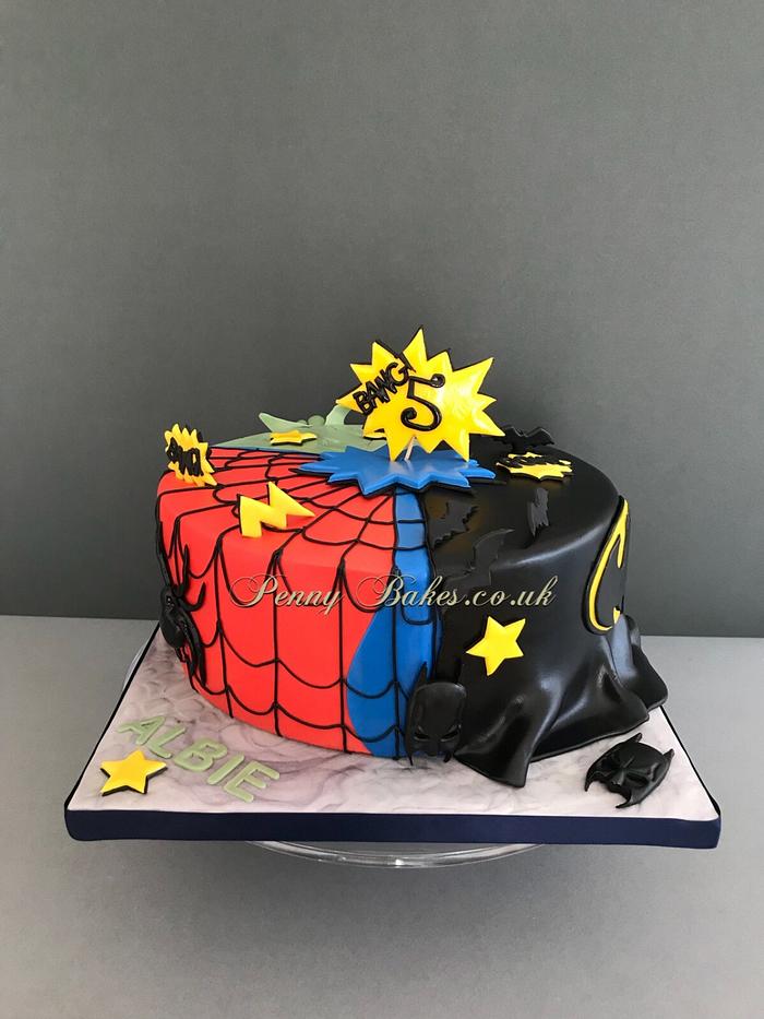 Super Hero  cake