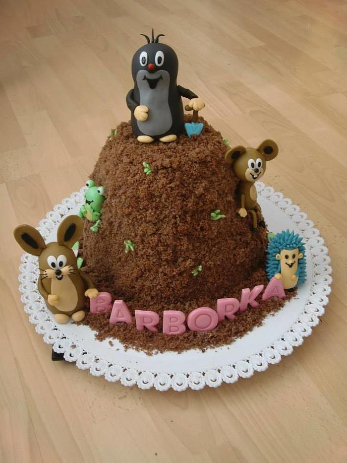 Mole and Friends cake